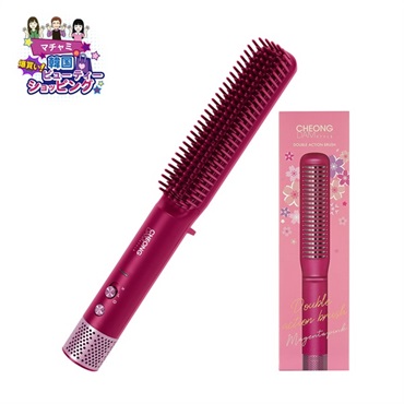 マチャミ通販　チョンダムスタイル　ダブルアクションヘアブラシ
